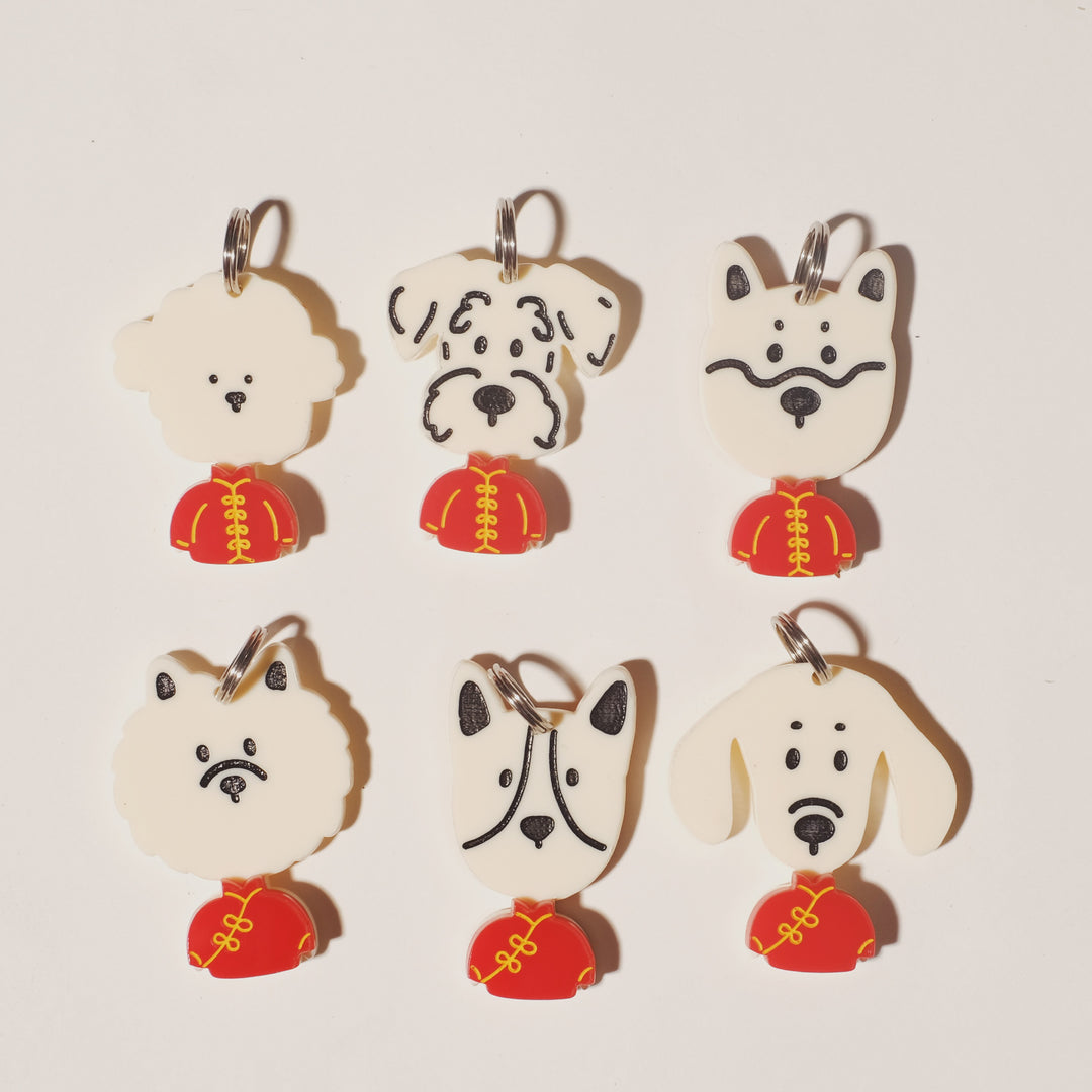 Corgi in Cheongsam Charm