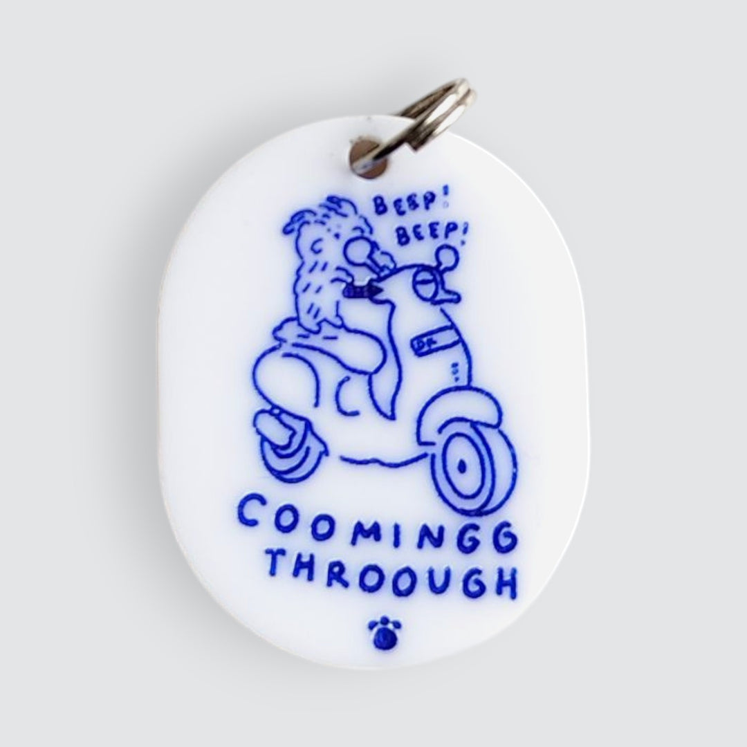 Coming Through Vespa Charm