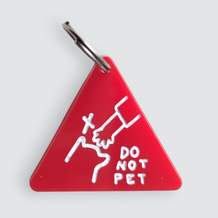 Do Not Pet Charm