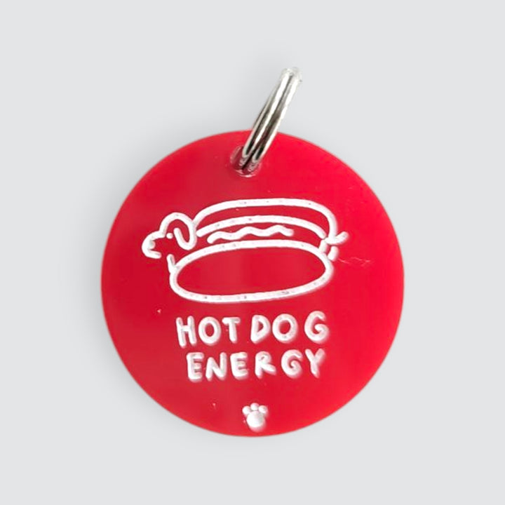 Hotdog Energy Charm