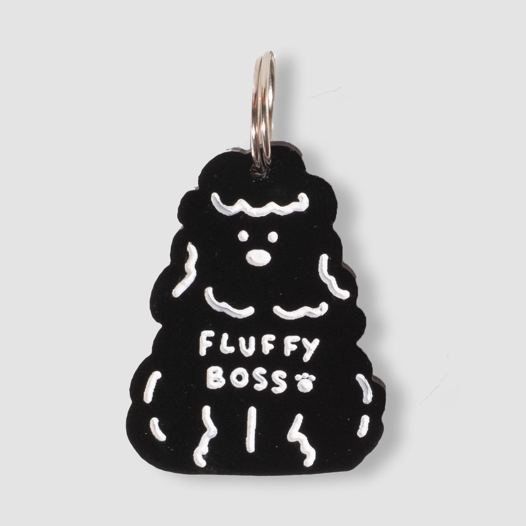 Fluffy Boss Keychain