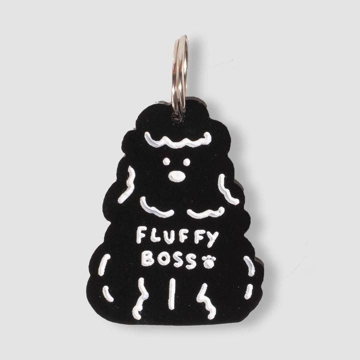 Fluffy Boss Keychain