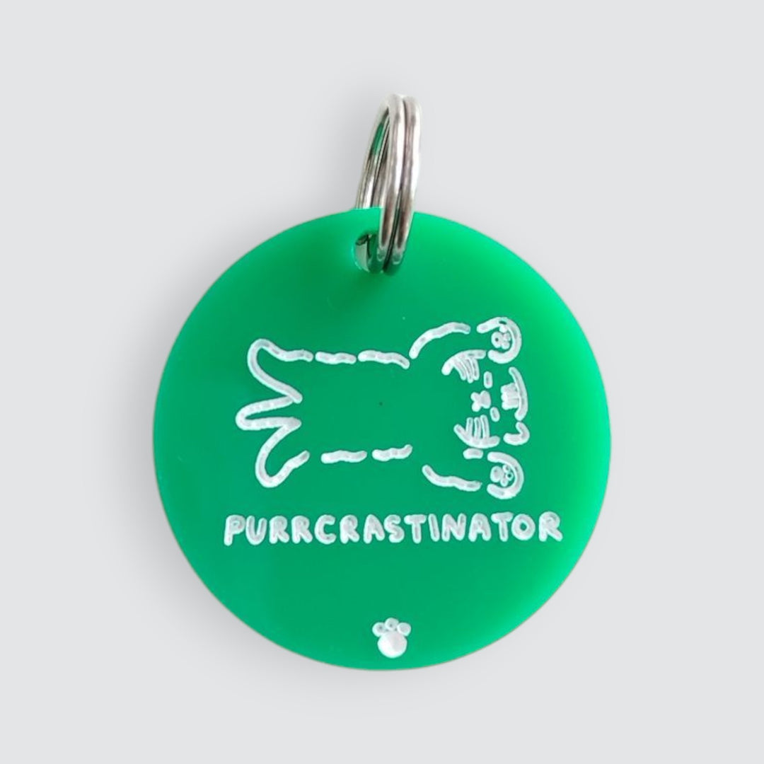 Purrcrastinator Charm