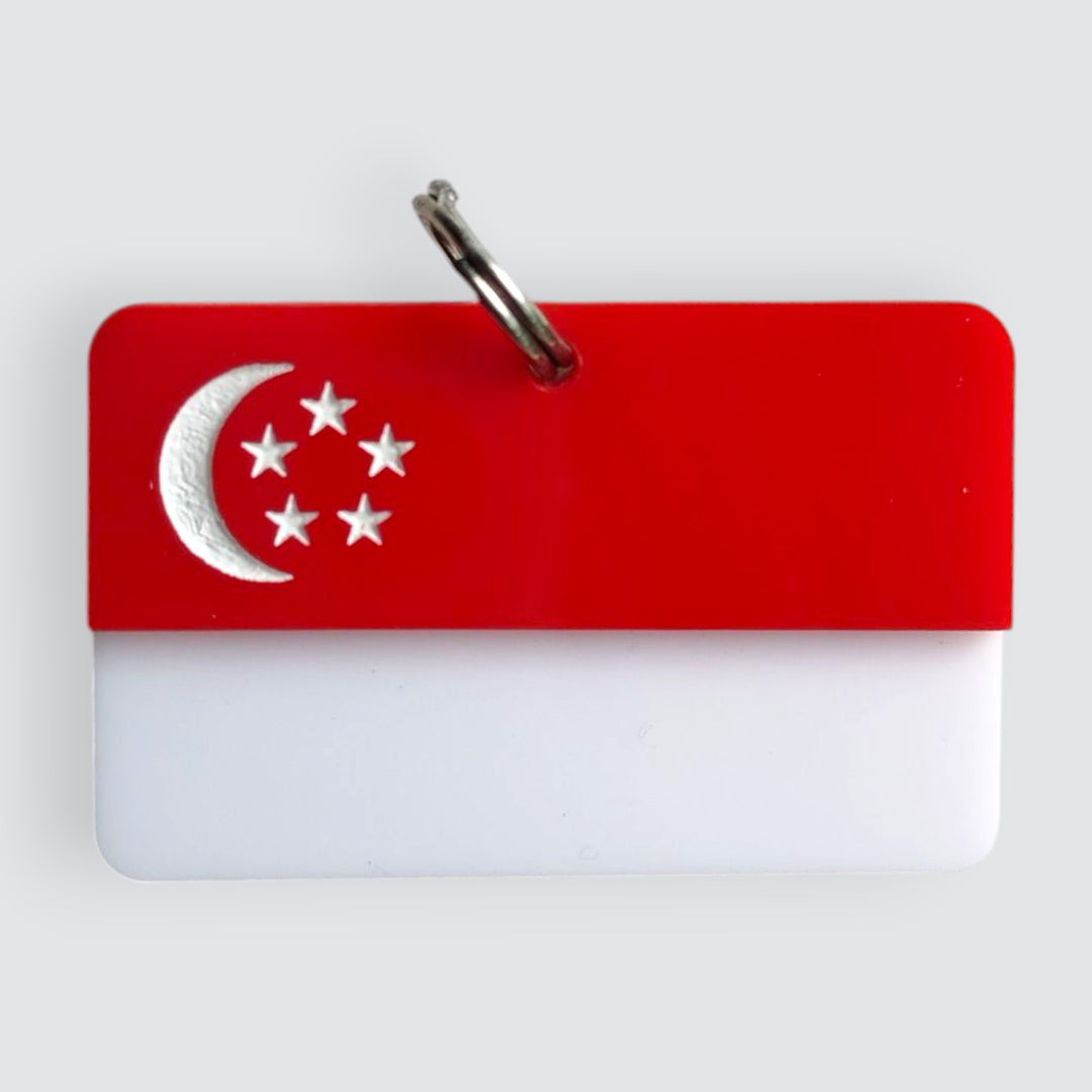 Singapore Flag Charm