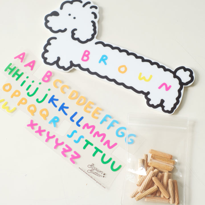 The BarkBoard – Tag & Charm Pegboard Display