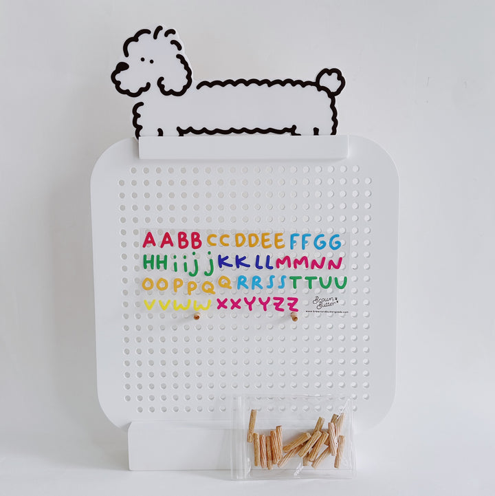 The BarkBoard – Tag & Charm Pegboard Display