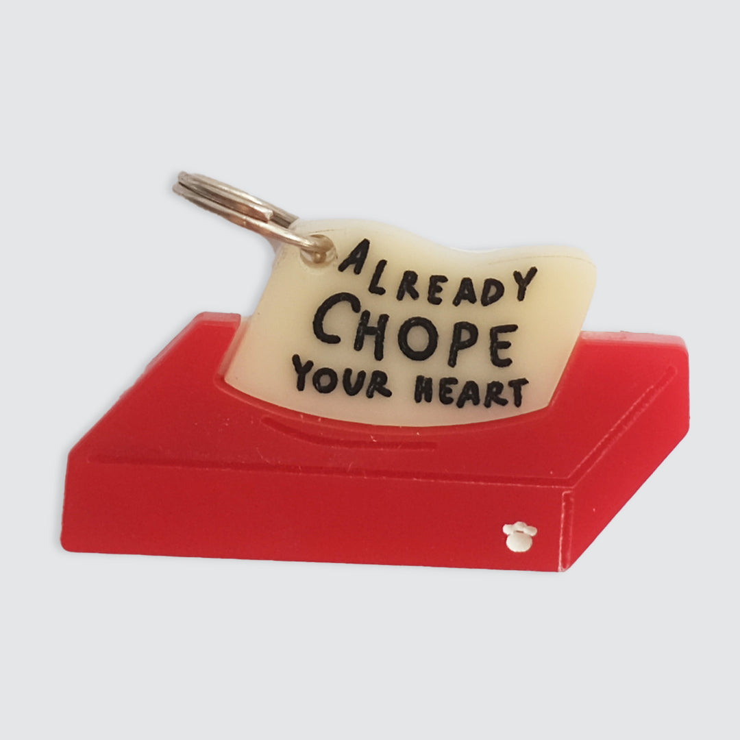 Chope Your Heart Charm