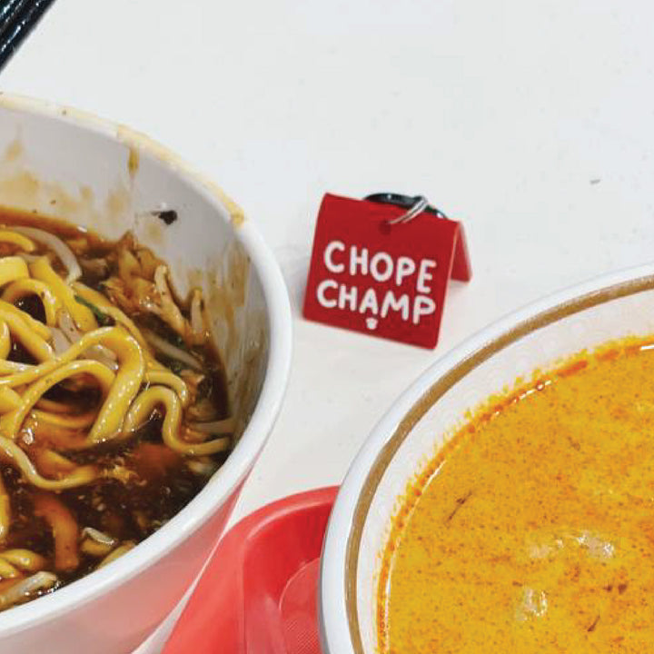 Chope Champ Keychain