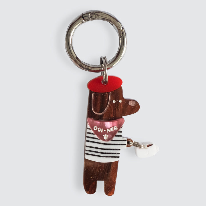 Doxie Oui Ner Keychain