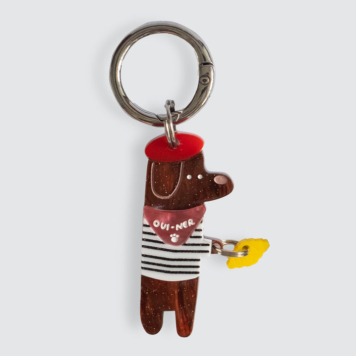 Doxie Oui Ner Keychain