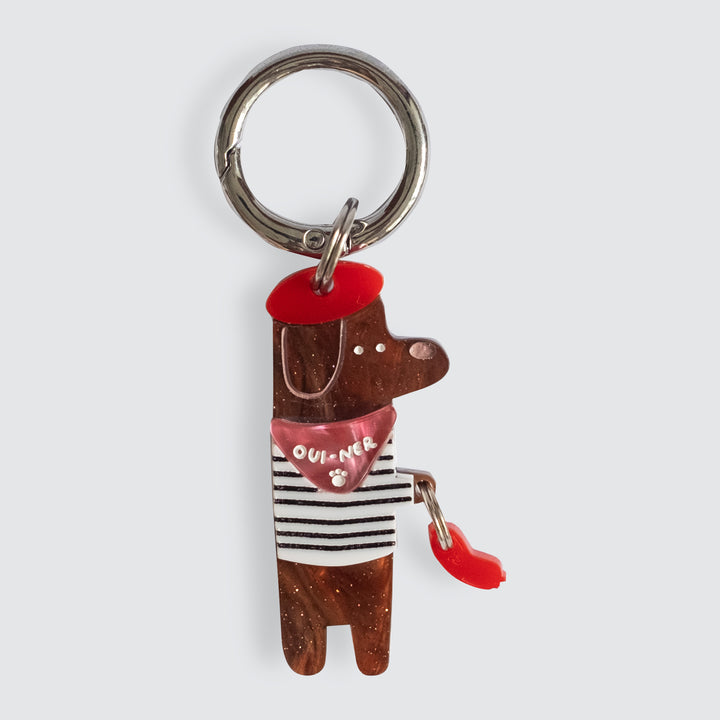 Doxie Oui Ner Keychain