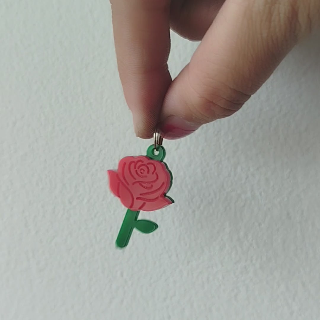 Rose Charm (June Birthflower)