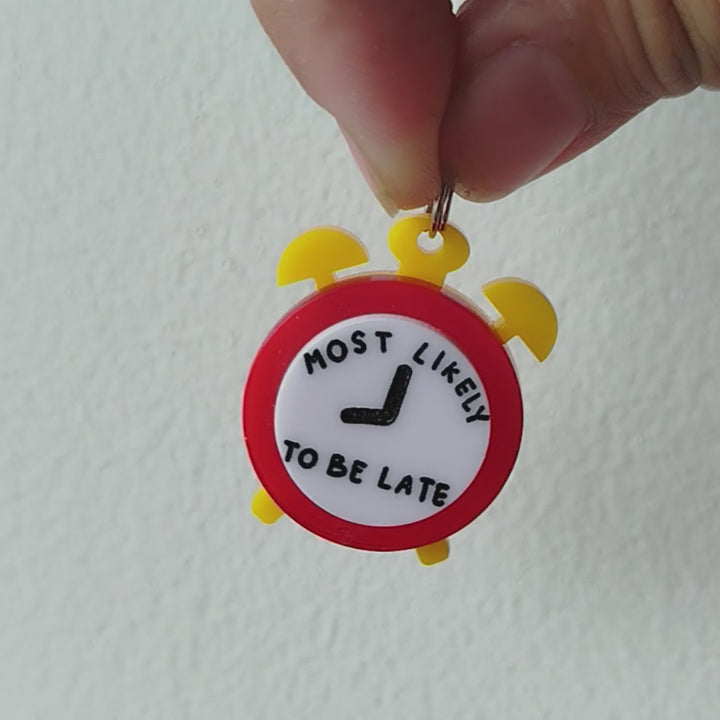 Most Likely to Be Late Charm