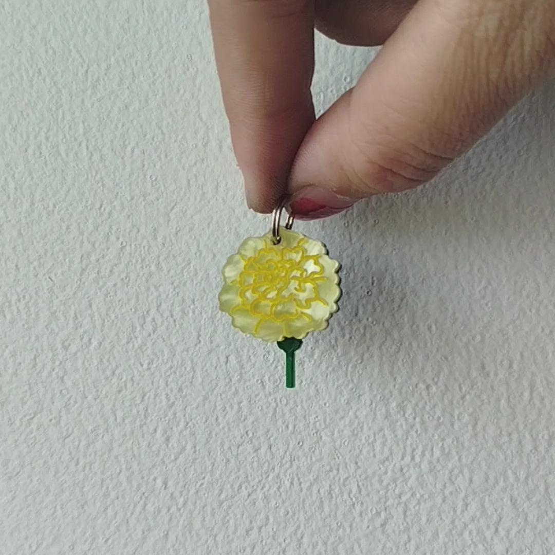Marigold Charm (October Birthflower)