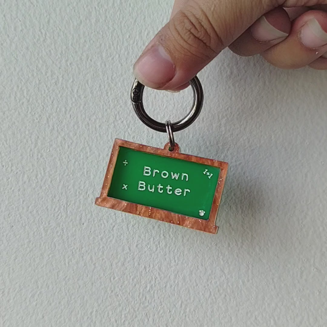 Chalkboard Customised Tag