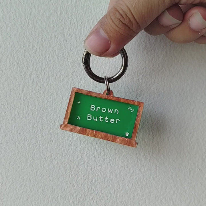 Chalkboard Customised Tag