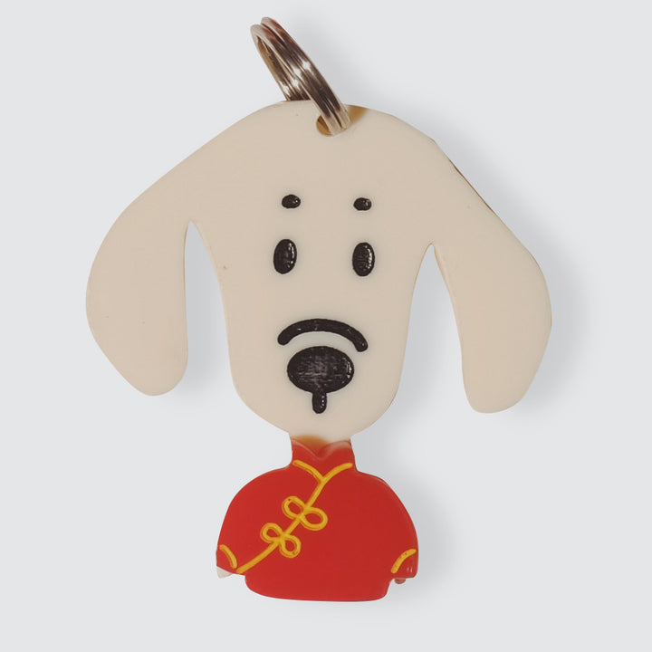 Dachshund in Cheongsam Charm