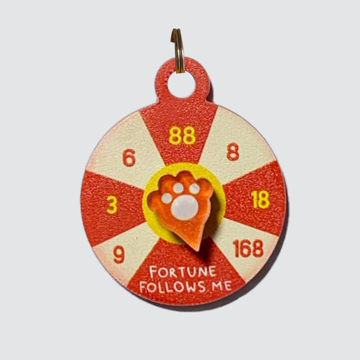 Fortune Wheel Spinning Charm