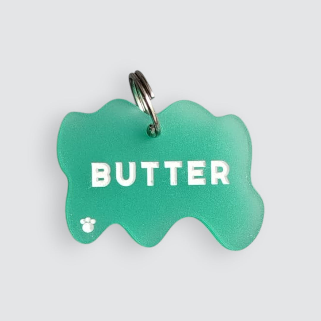 Amoeba 5 Frost Green Customised Tag