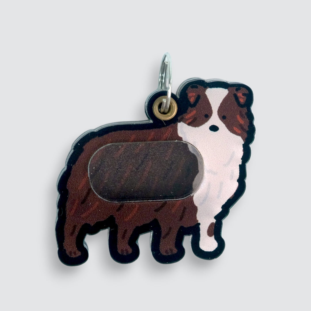 Australian Shepherd Shaker Charm