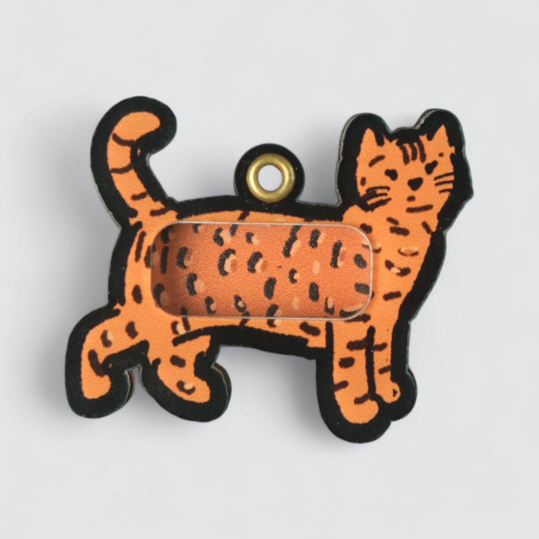 Bengal Cat Shaker Charm