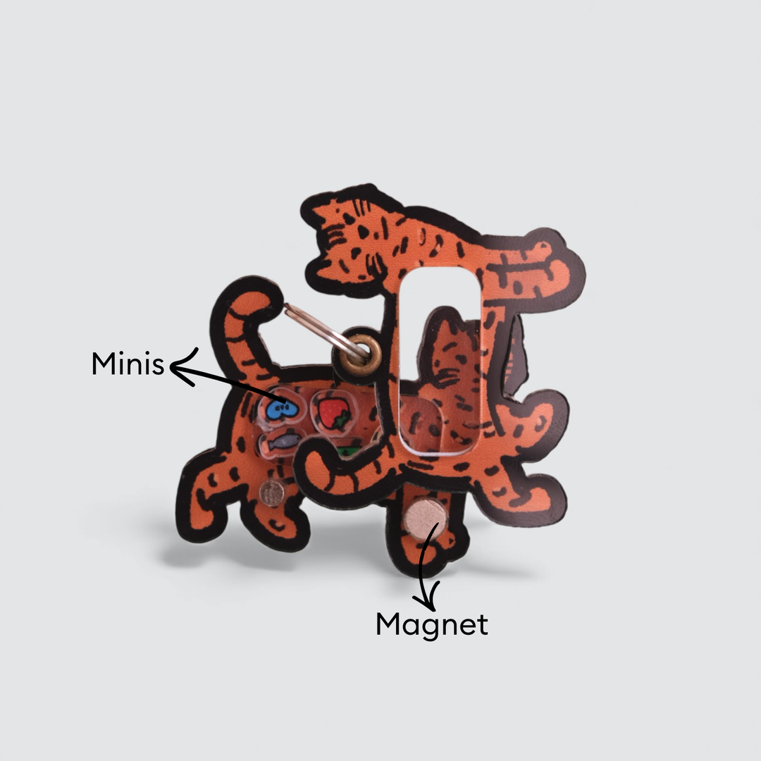 Bengal Cat Shaker Charm
