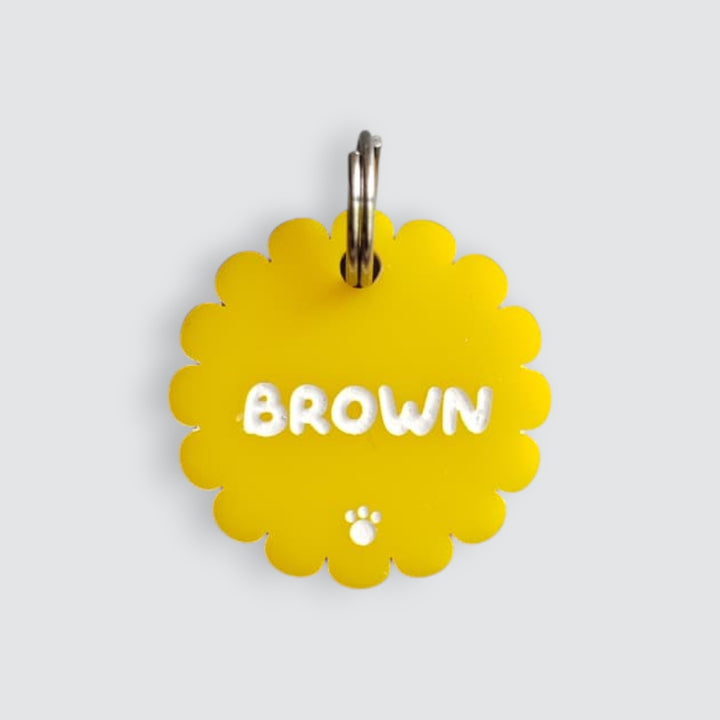 Bon Yellow Customised Tag