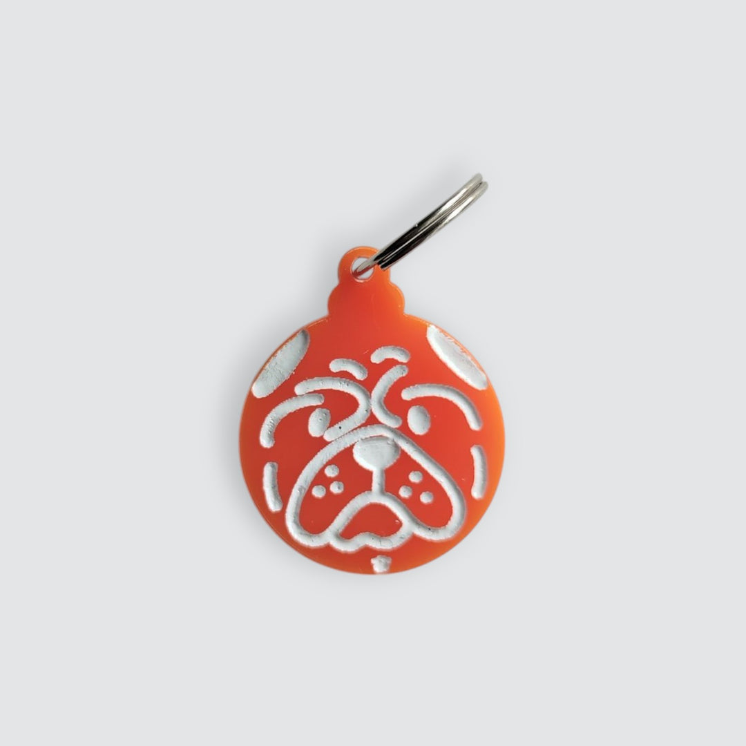 Bauble Face Pug / Frenchie Charm