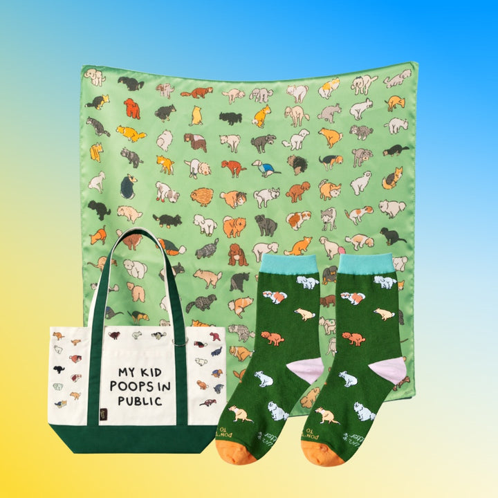 [PREORDER] Caught in the Act Set (Green scarf)