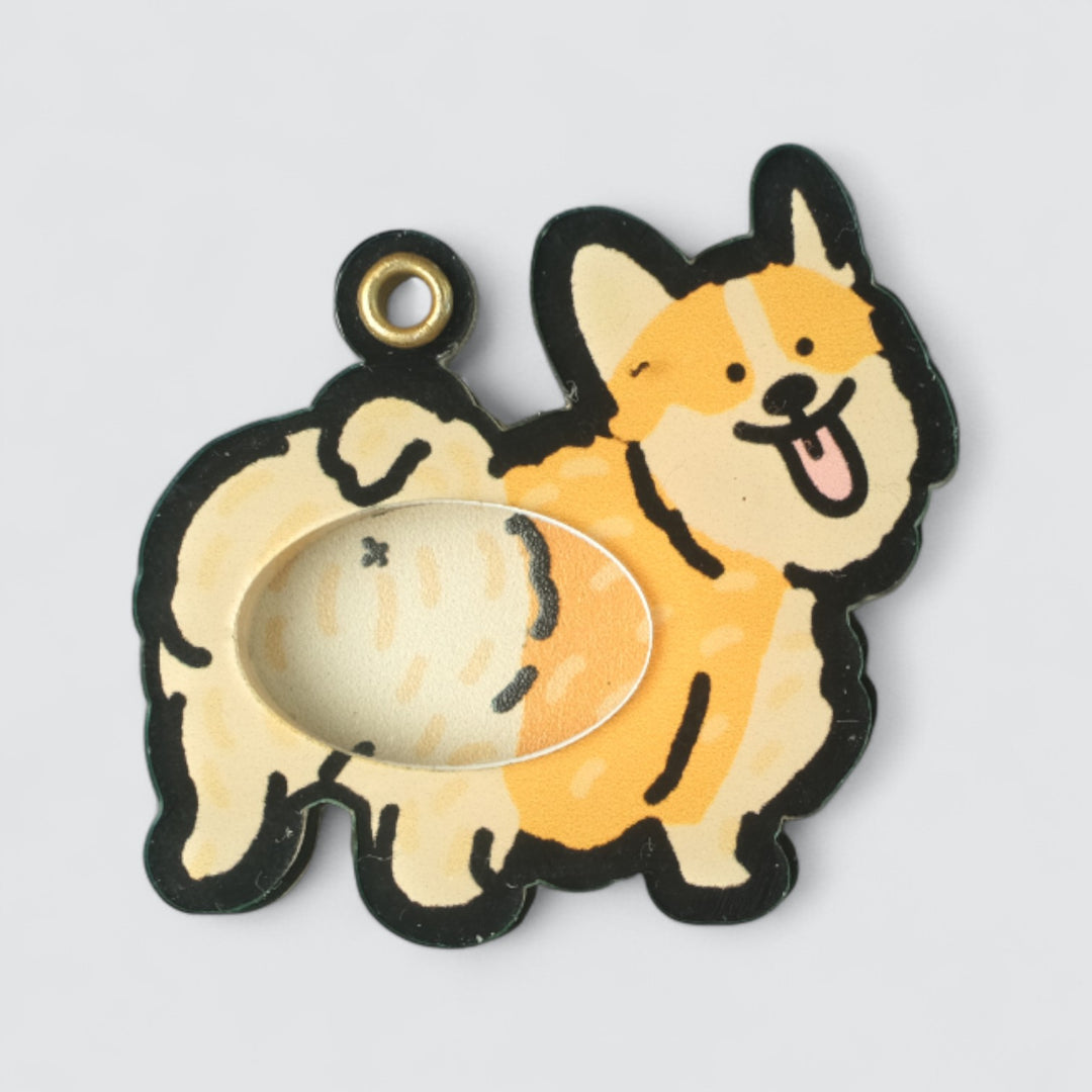 Corgi Shaker Charm