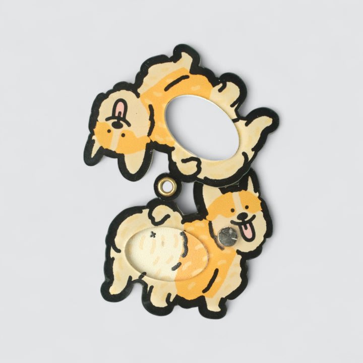 Corgi Shaker Charm