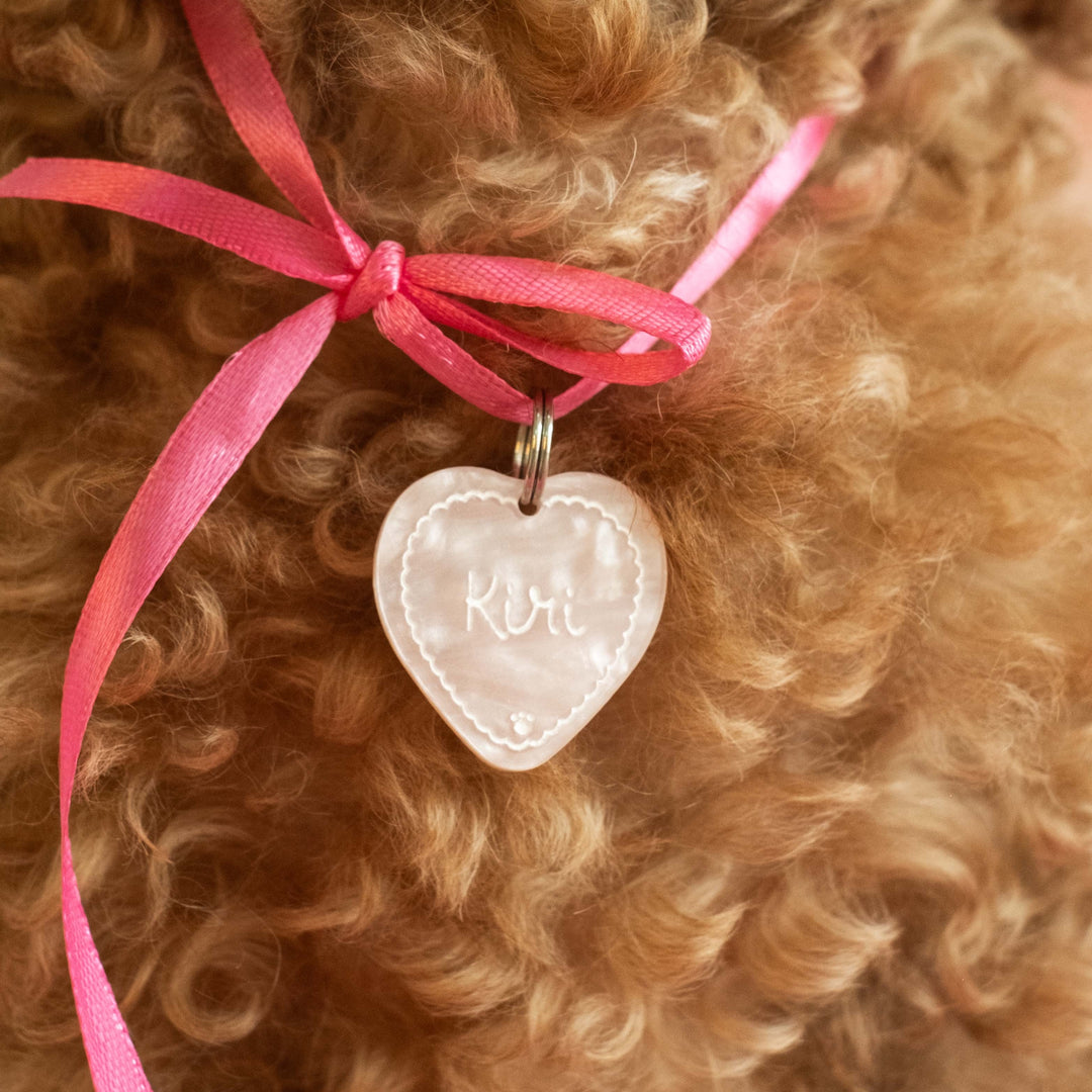 Candy Heart Customised Tag