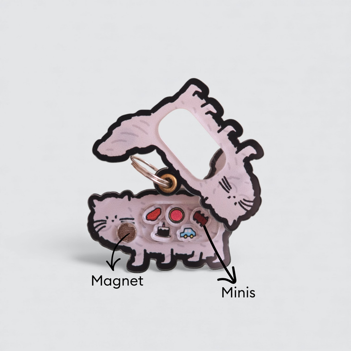 Cat Shaker Charm