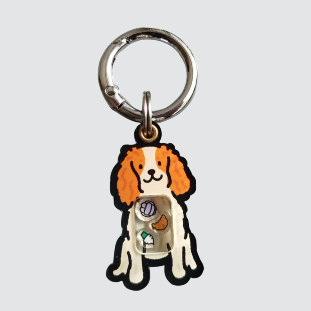 Cavalier King Charles Spaniel Shaker Charm