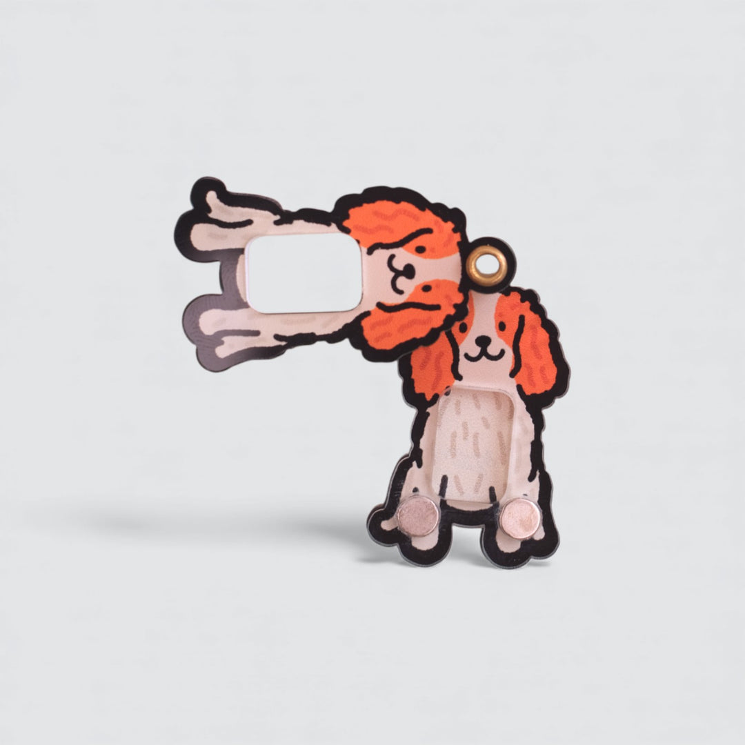 Cavalier King Charles Spaniel Shaker Charm
