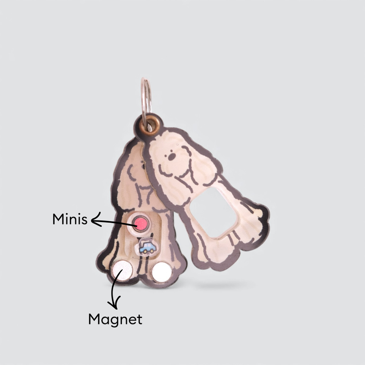 Cocker Spaniel Shaker Charm