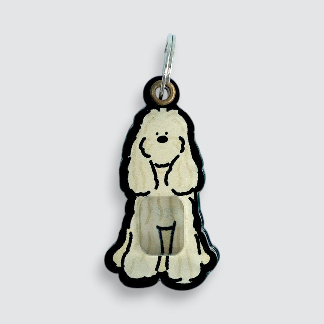 Cocker Spaniel Shaker Charm