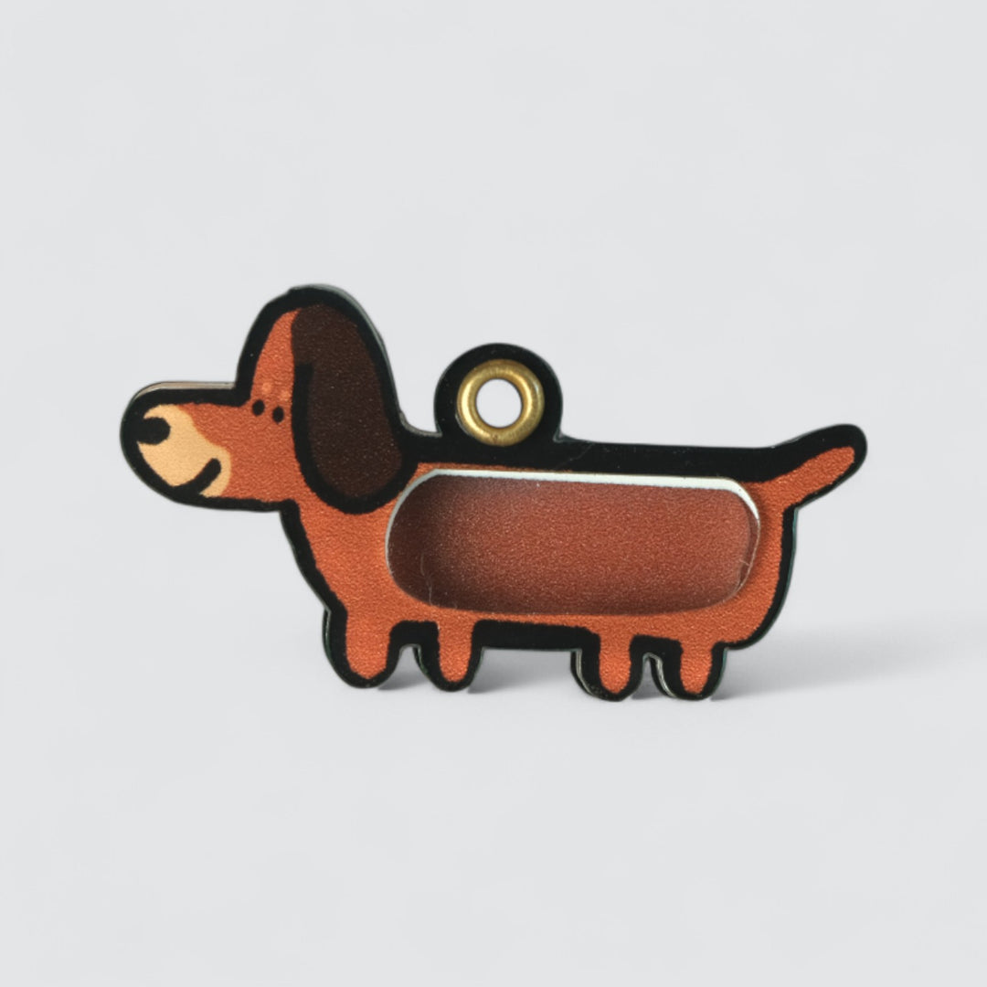 Dachshund Shaker Charm