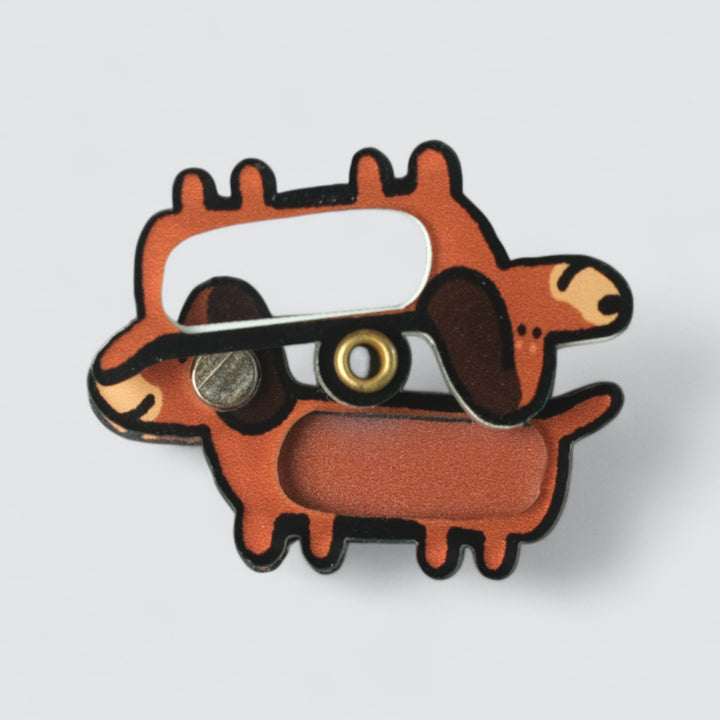 Dachshund Shaker Charm