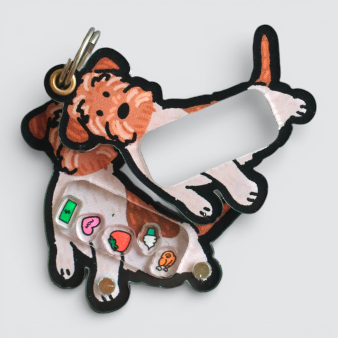 Jack Russell Shaker Charm