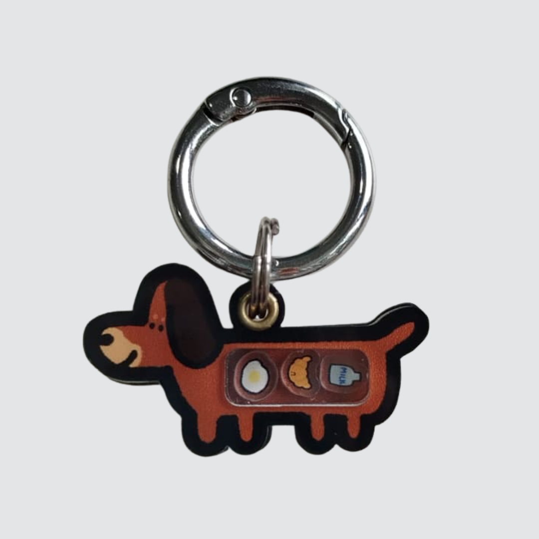 Dachshund Shaker Charm