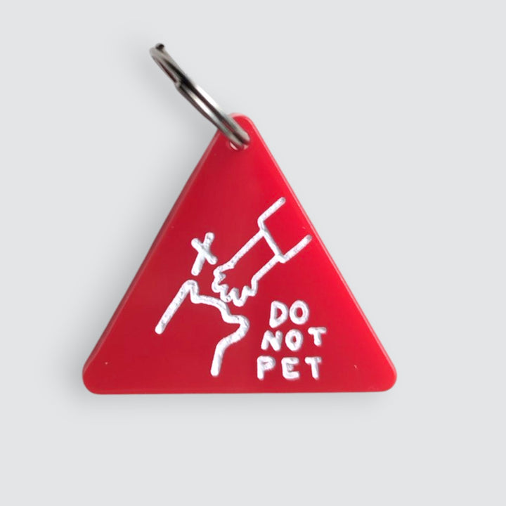 Do Not Pet Charm