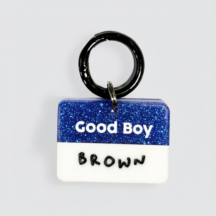 Good Boy Tag - Glitter