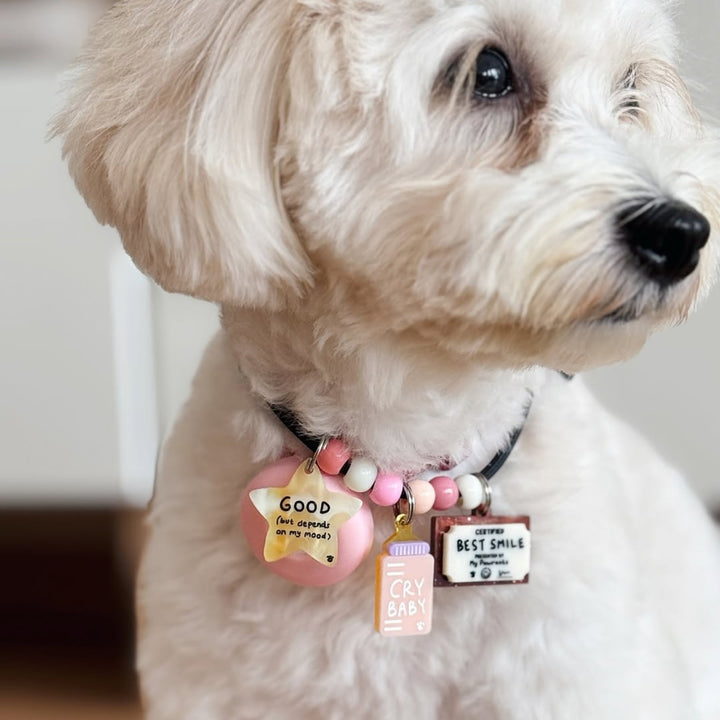 Gold Star (Depends on My Mood) Charm