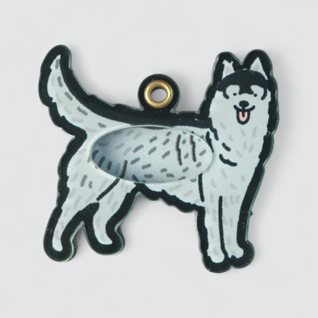 Husky Shaker Charm