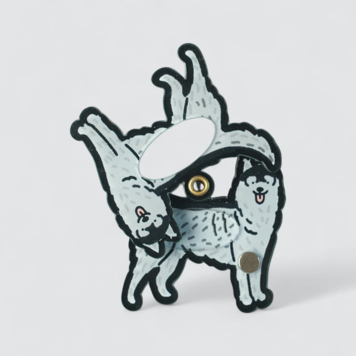 Husky Shaker Charm
