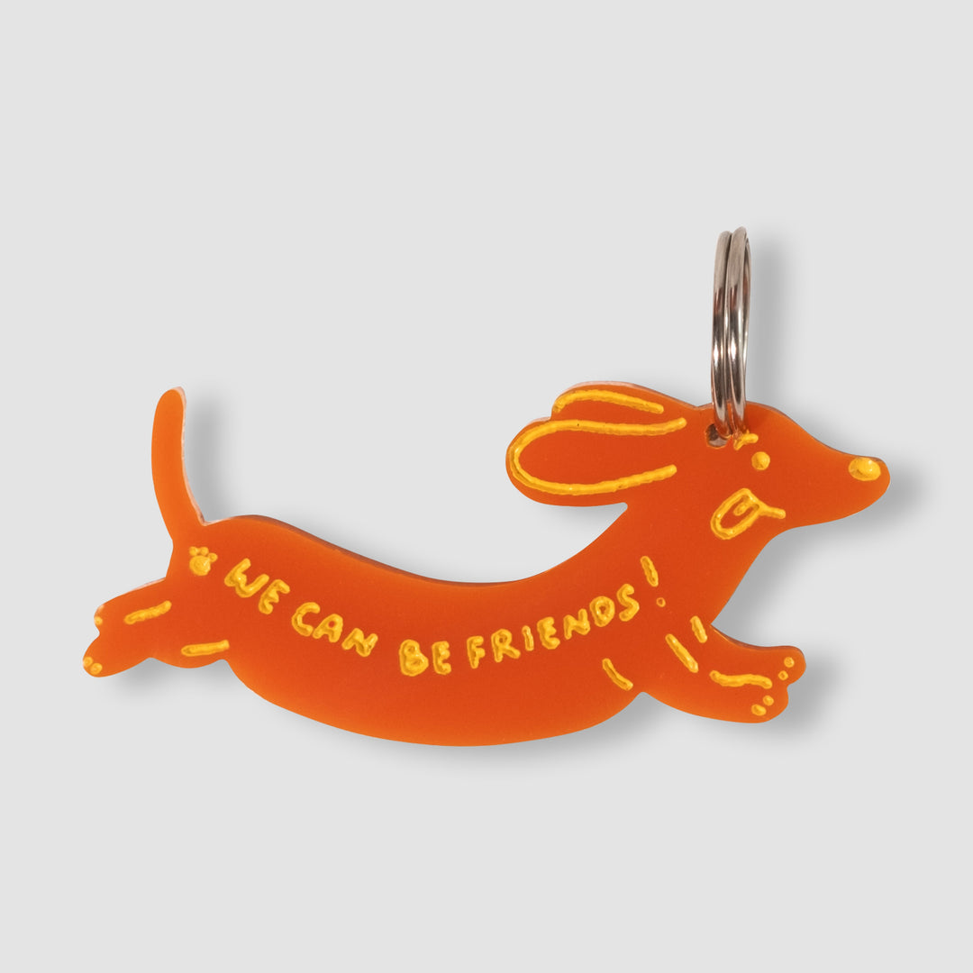 We Can Be Friends Keychain