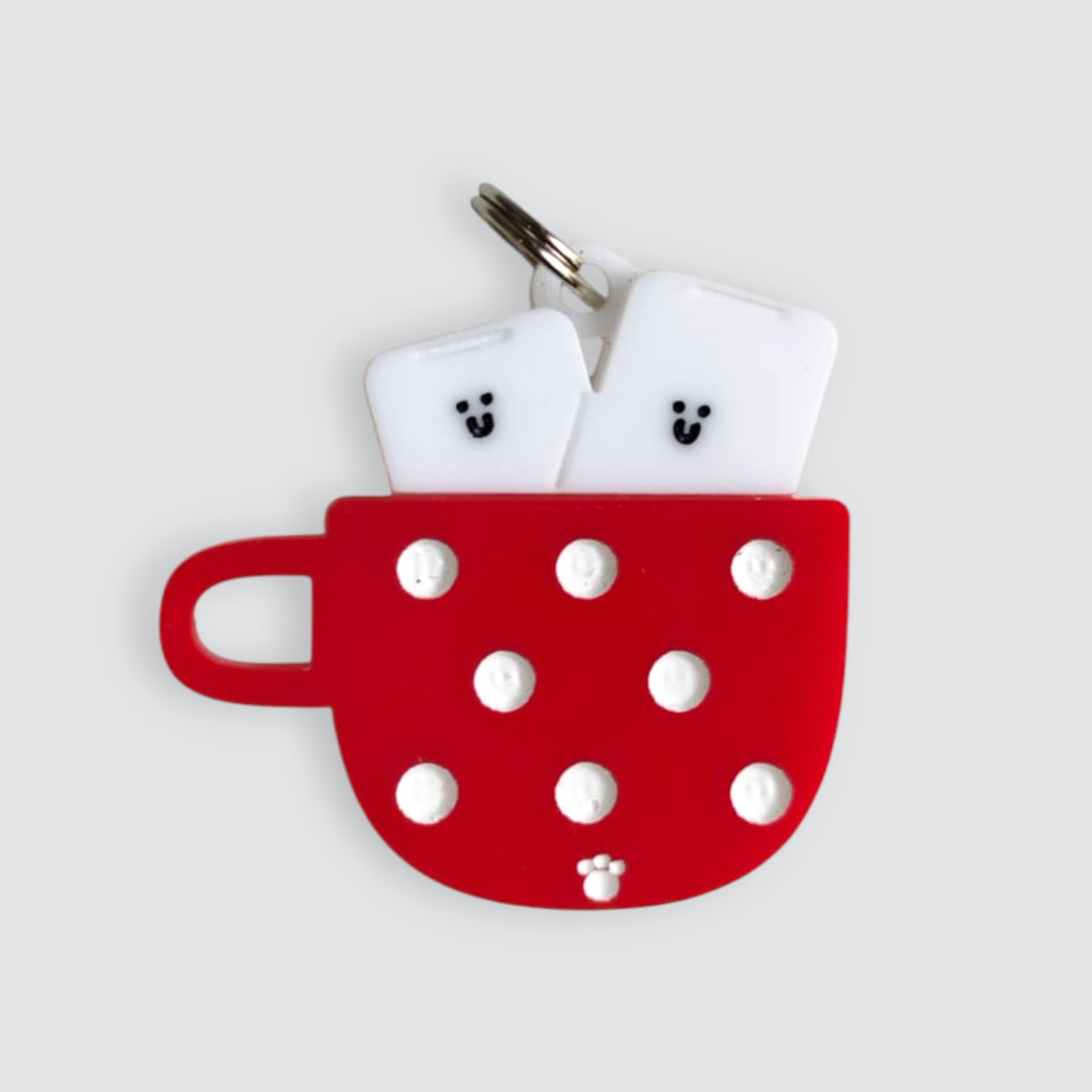 Marshmallow Cup Charm