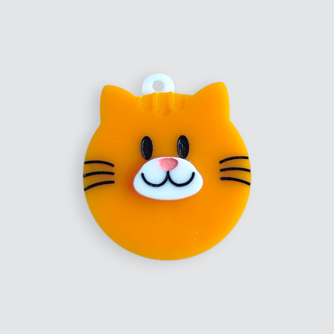 Orange Cat x Tucing Charm