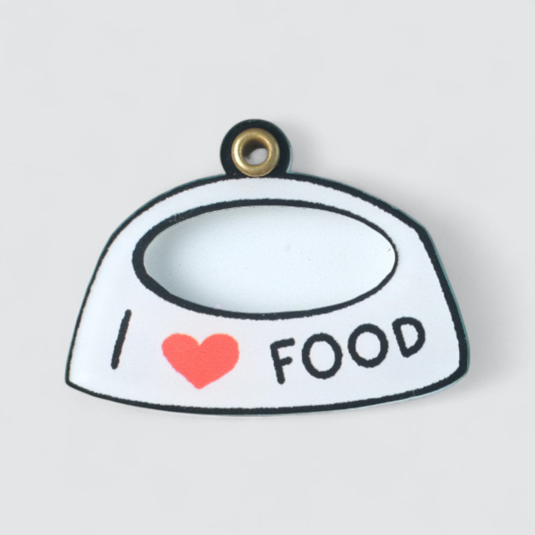 Pet Bowl Shaker Charm